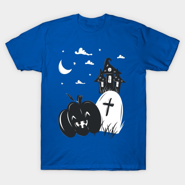 Pumpkin Night T-Shirt by M2M